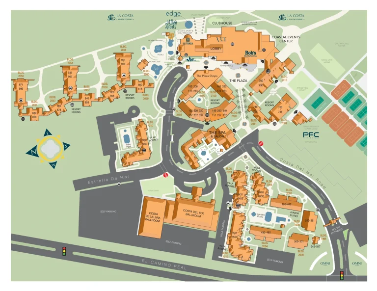 2025 Omni La Costa Resort Map (1)