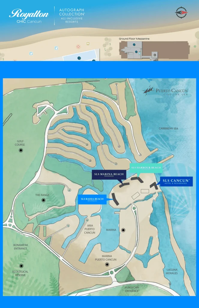 Sls R Sport Map SLS Cancun Map (Most Up-To-Date) - All Maps