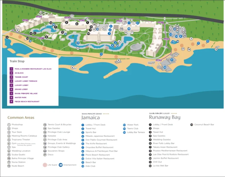 Bahia Principe Luxury Runaway Bay Map 2025