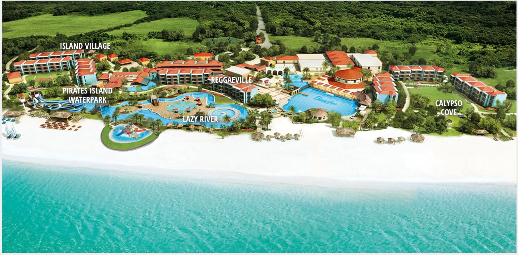 Beaches Negril Map 2023-2024