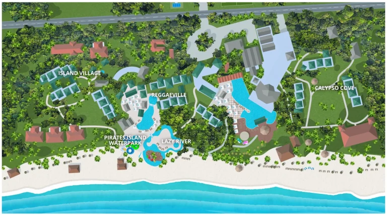 Beaches Negril Map 2025