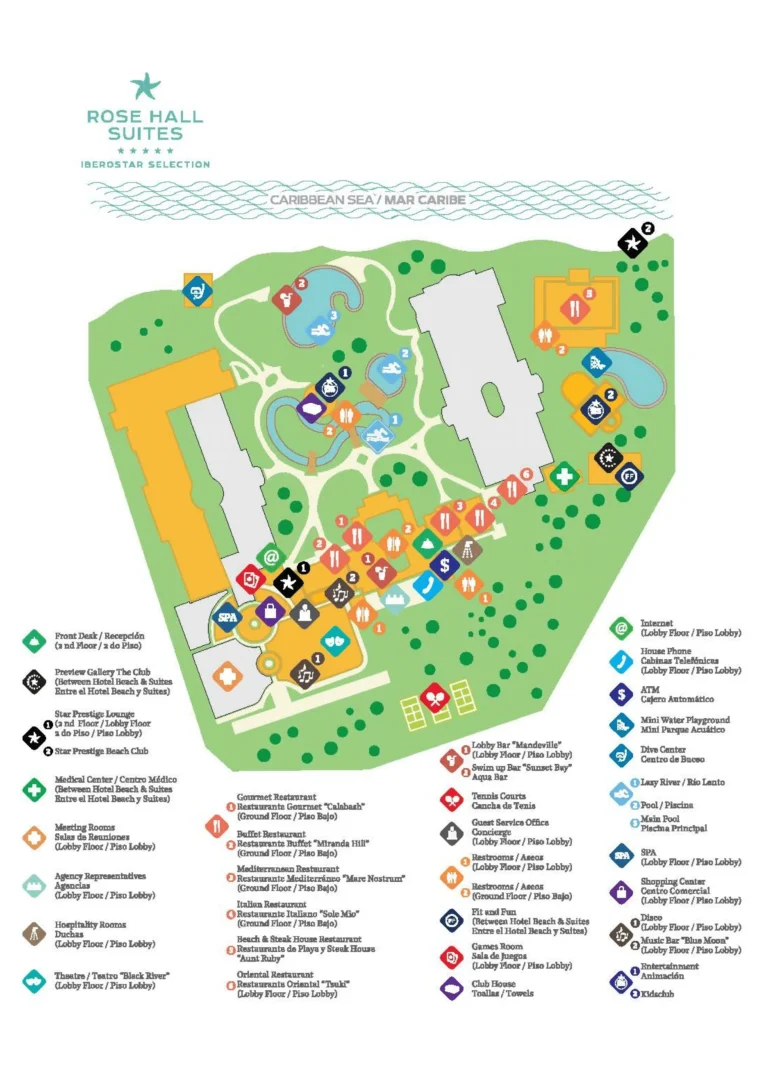 Iberostar Selection Rose Hall Suites Map 2023-2025