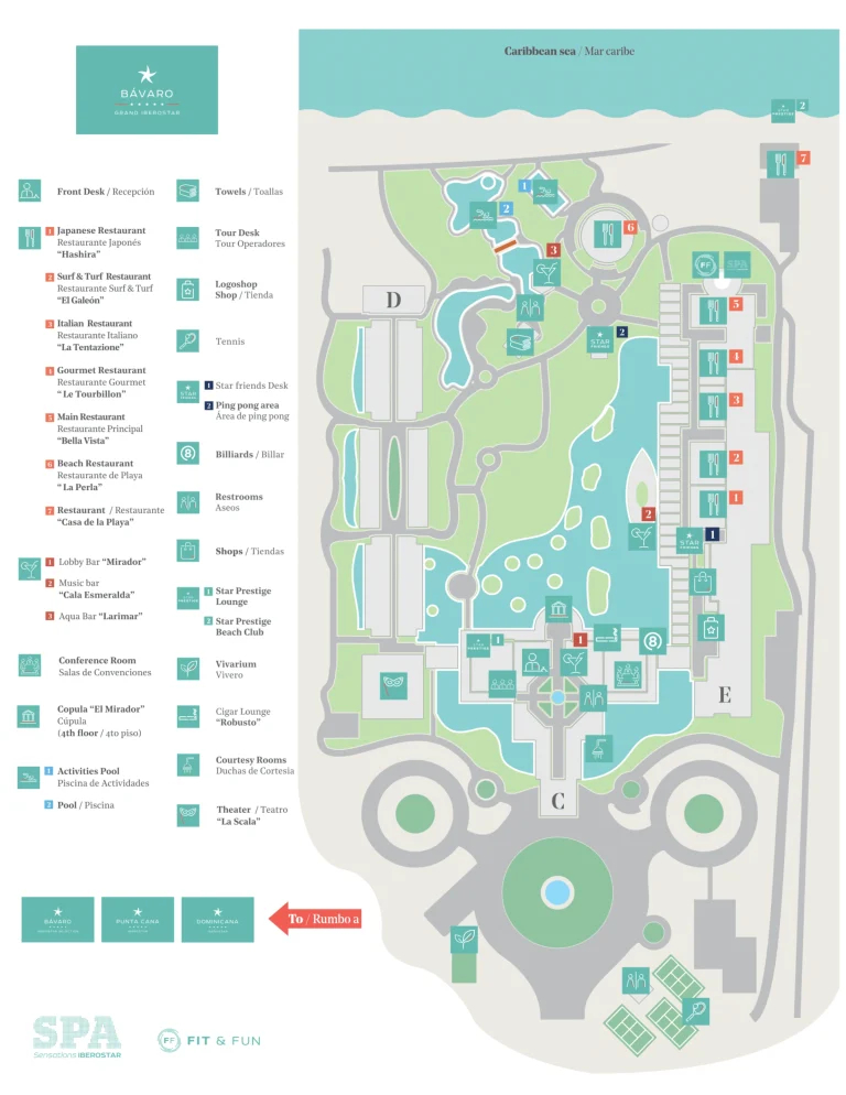 JOIA Bávaro by Iberostar Map 2025