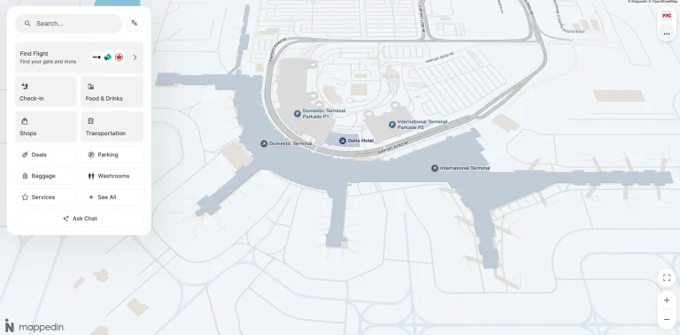 Calgary International Airport Map 2025