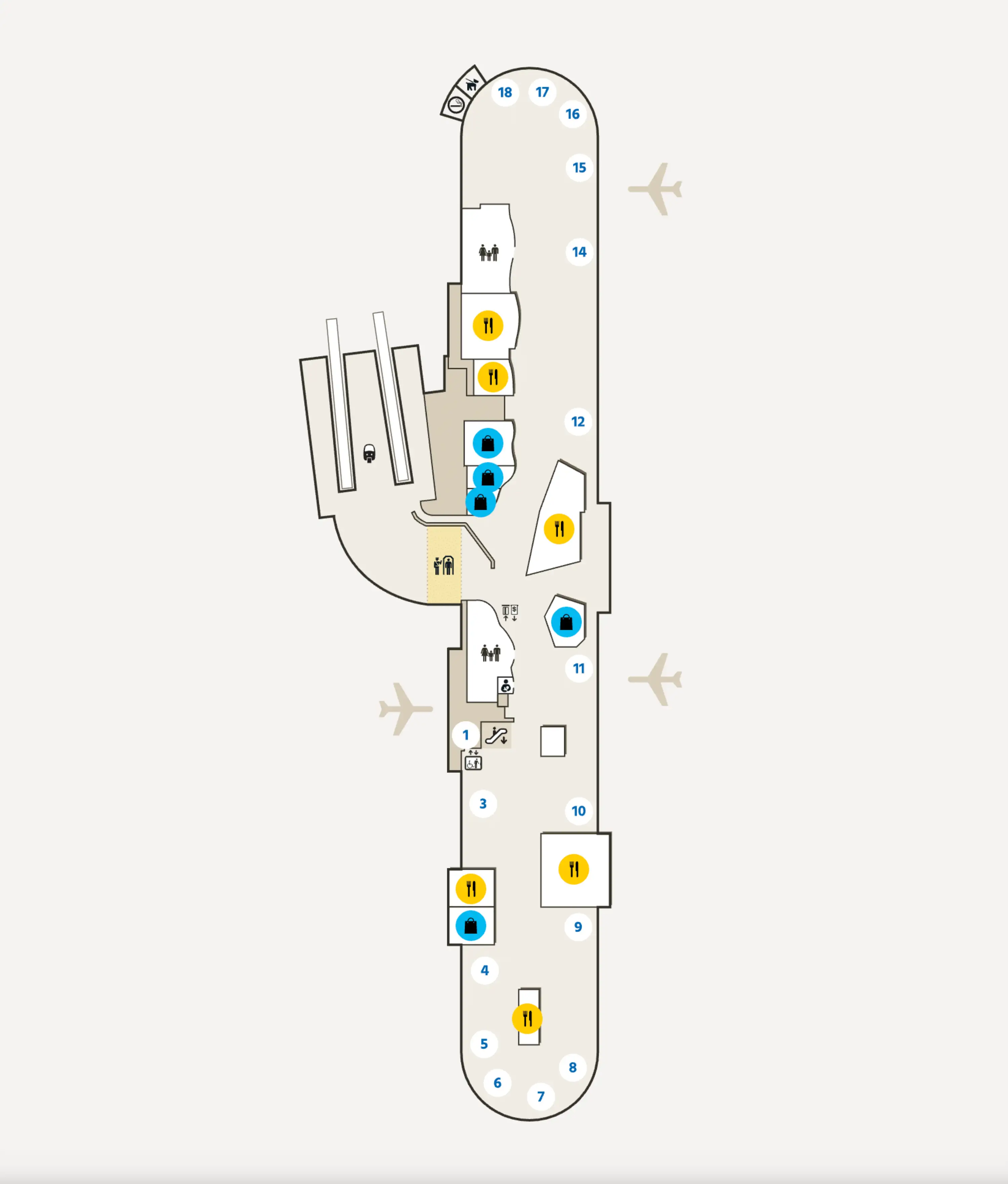 Tampa International Airport Airside A Map 2025