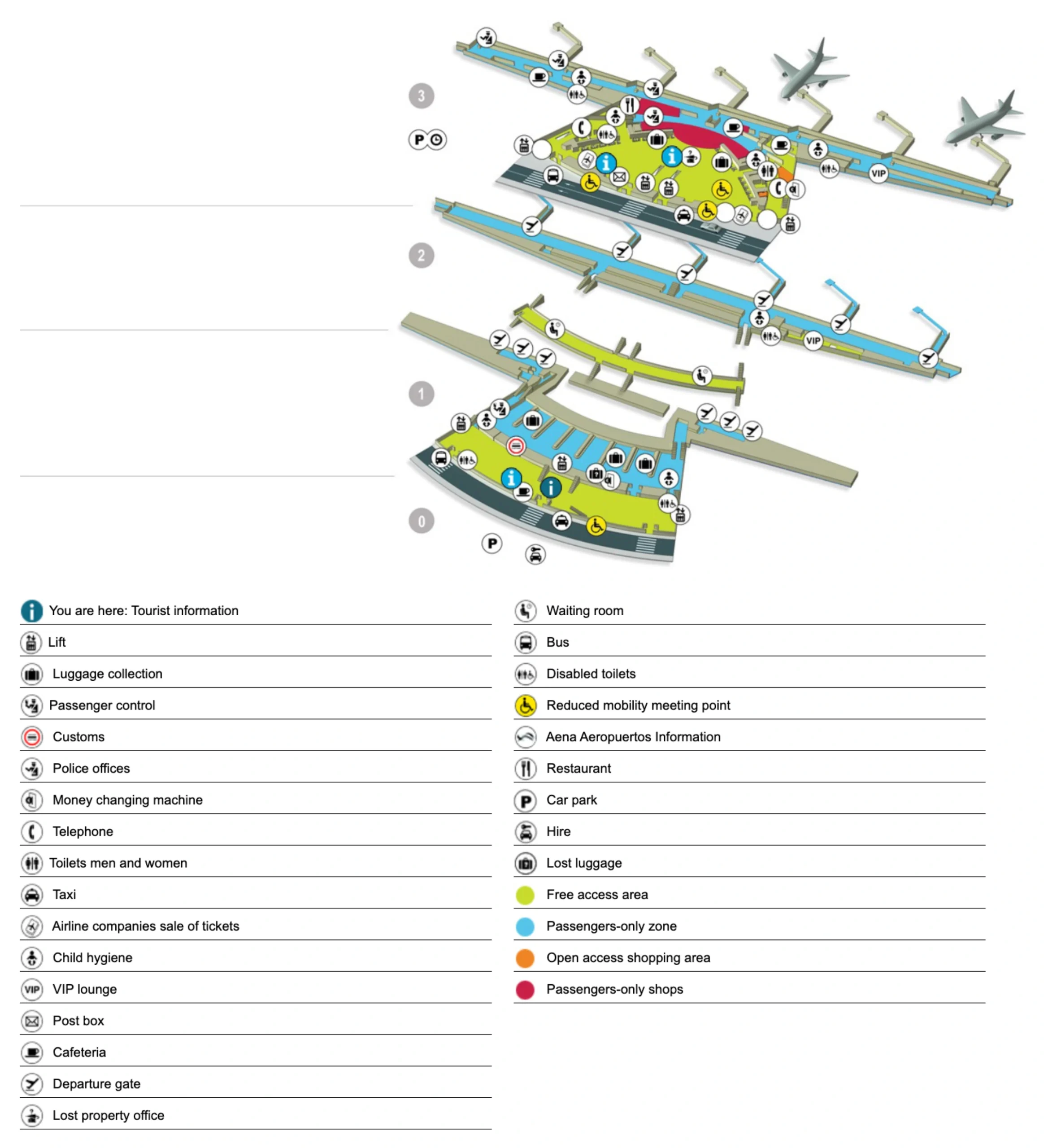 Bilbao Airport Terminal Map 2025
