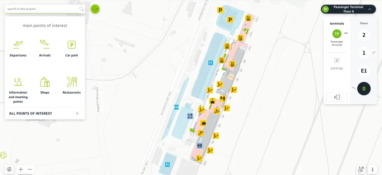 Gran Canaria Airport Level 0 Map 2026