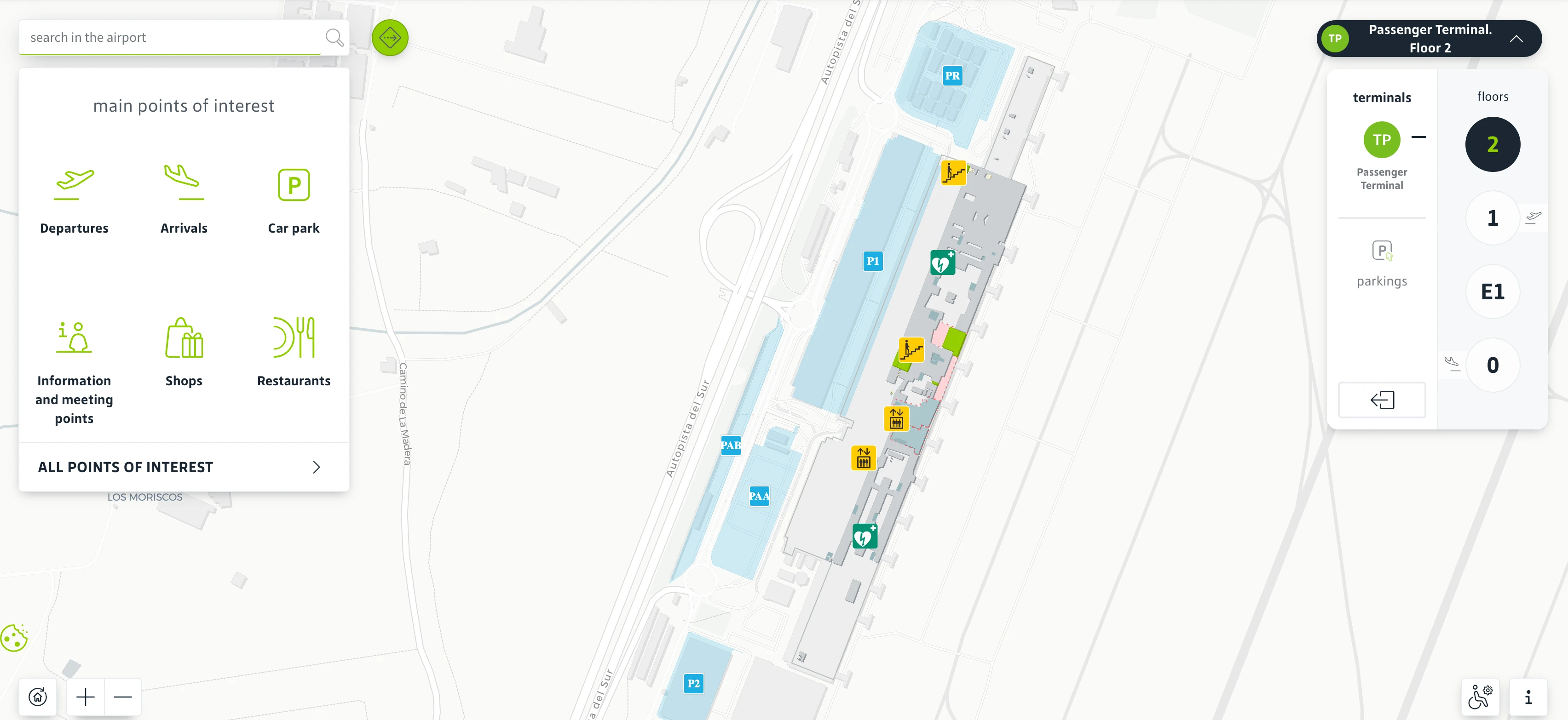 Gran Canaria Airport Level 2 Map 2026