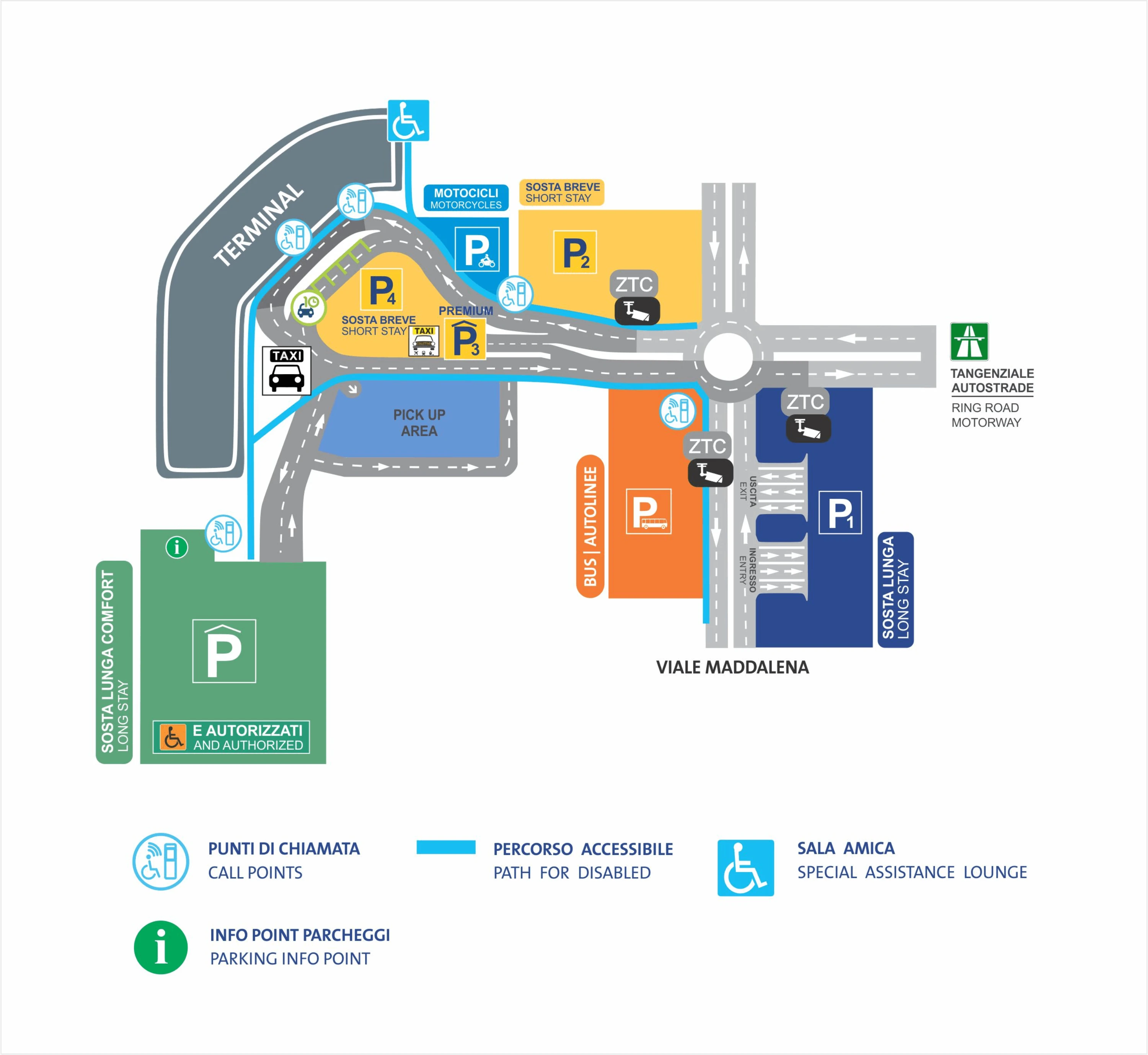 Naples International Airport Map 2026