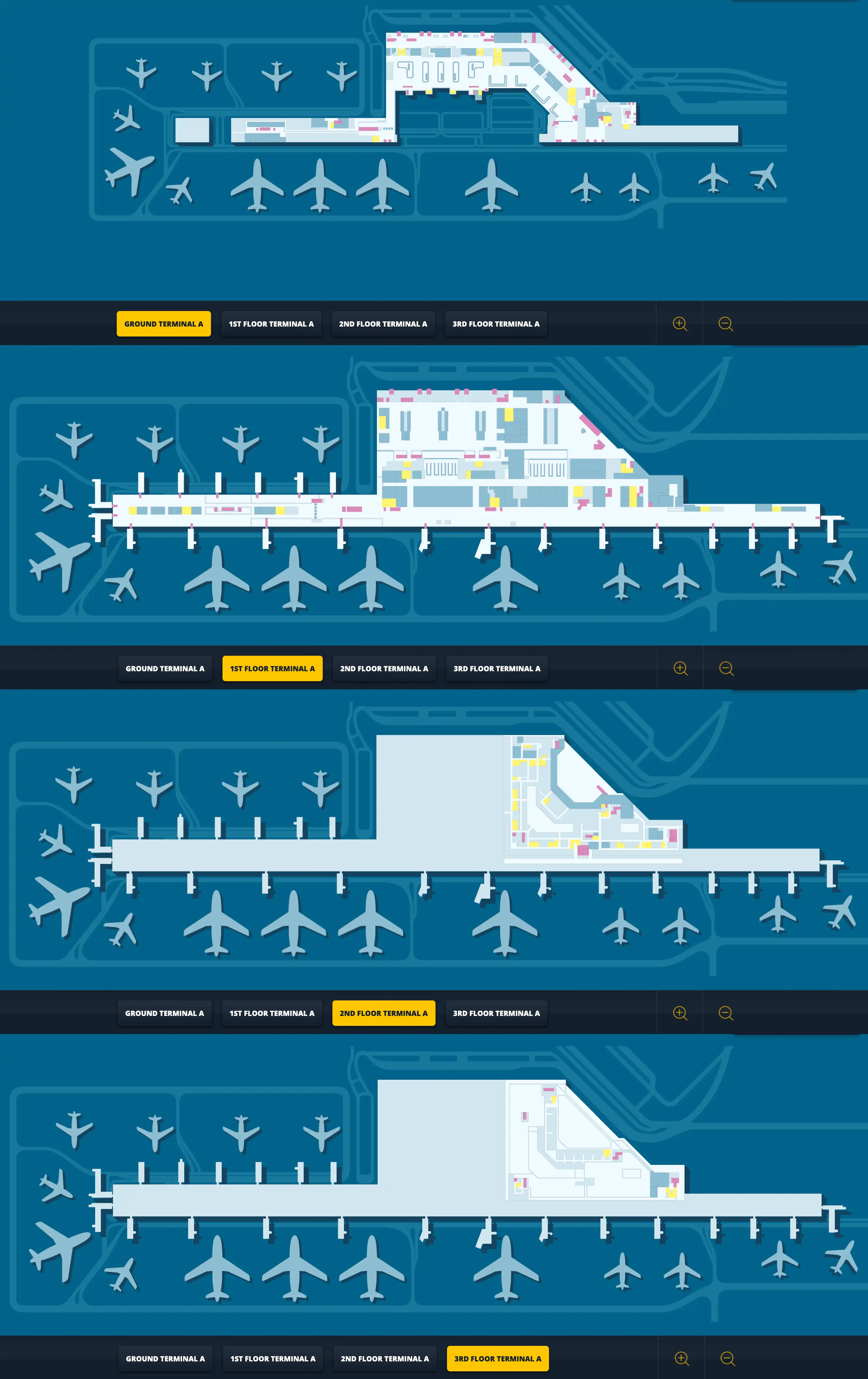 Warsaw Chopin Airport Map 2025