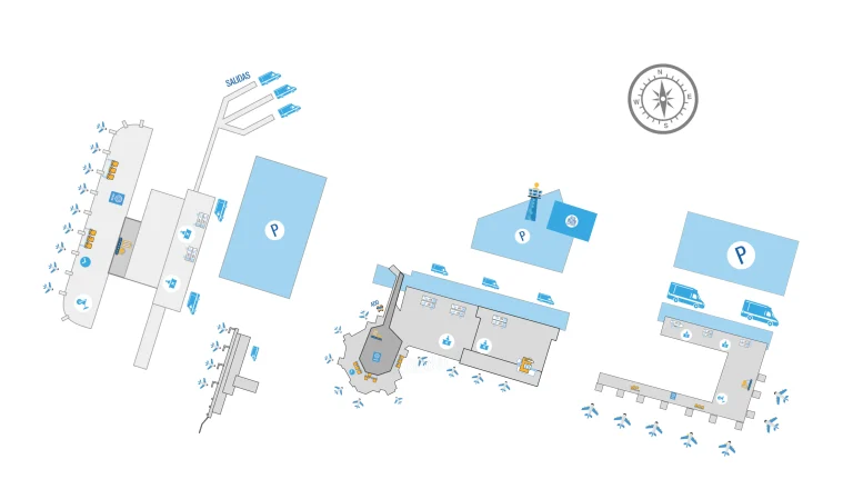Cancún International Airport Map 2025