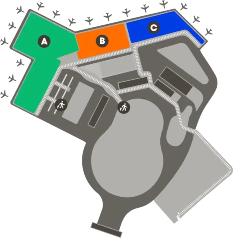 Ezeiza Airport Terminal Map 2025