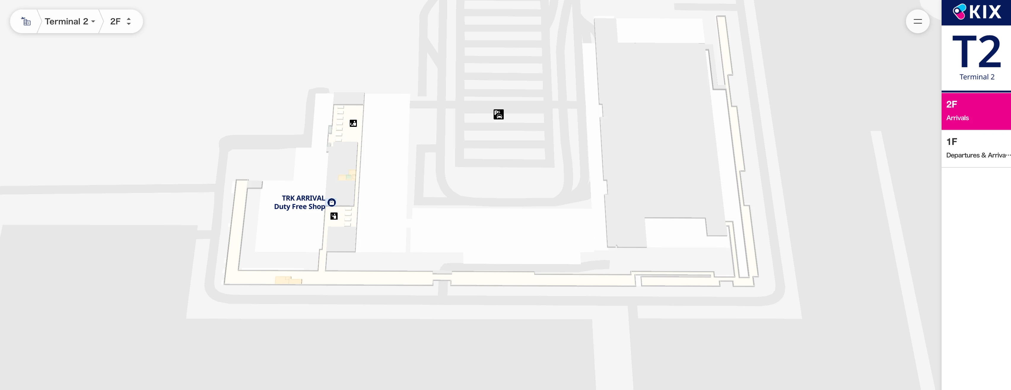 Kansai International Airport Terminal 2 Level 2 Map 2026