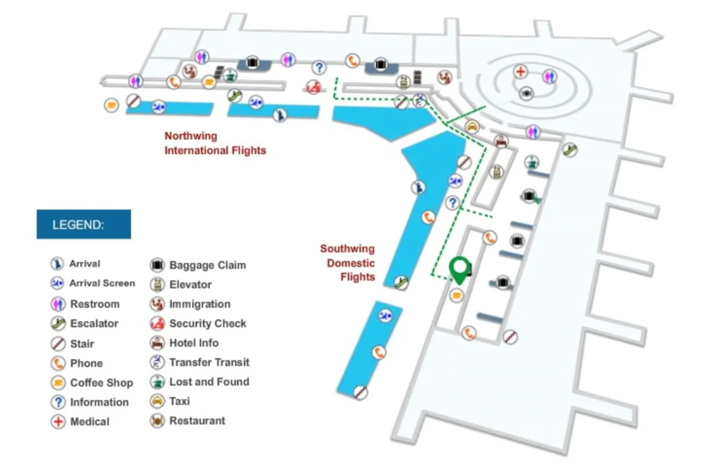 Ninoy Aquino International Airport Terminal 2 Map 2026