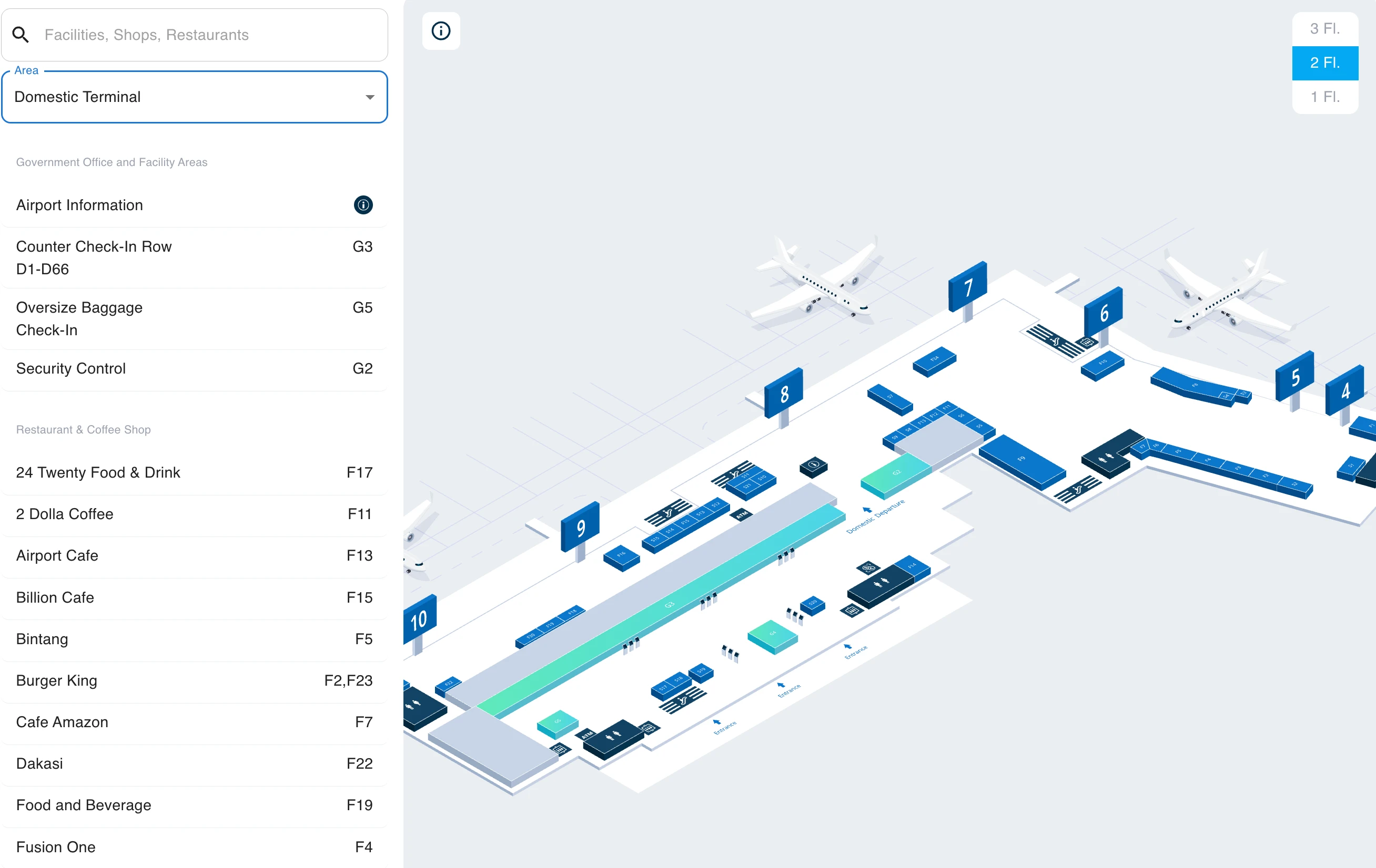 Phuket International Airport Domestic Terminal Level 2 Map 2026