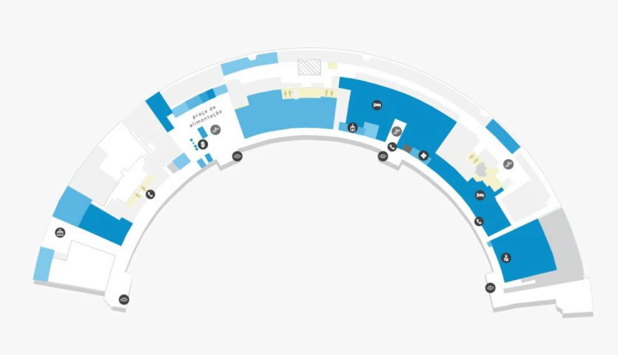 Rio GaleaĢo Tom Jobim International Airport Terminal 1 Level 2 Map 2026