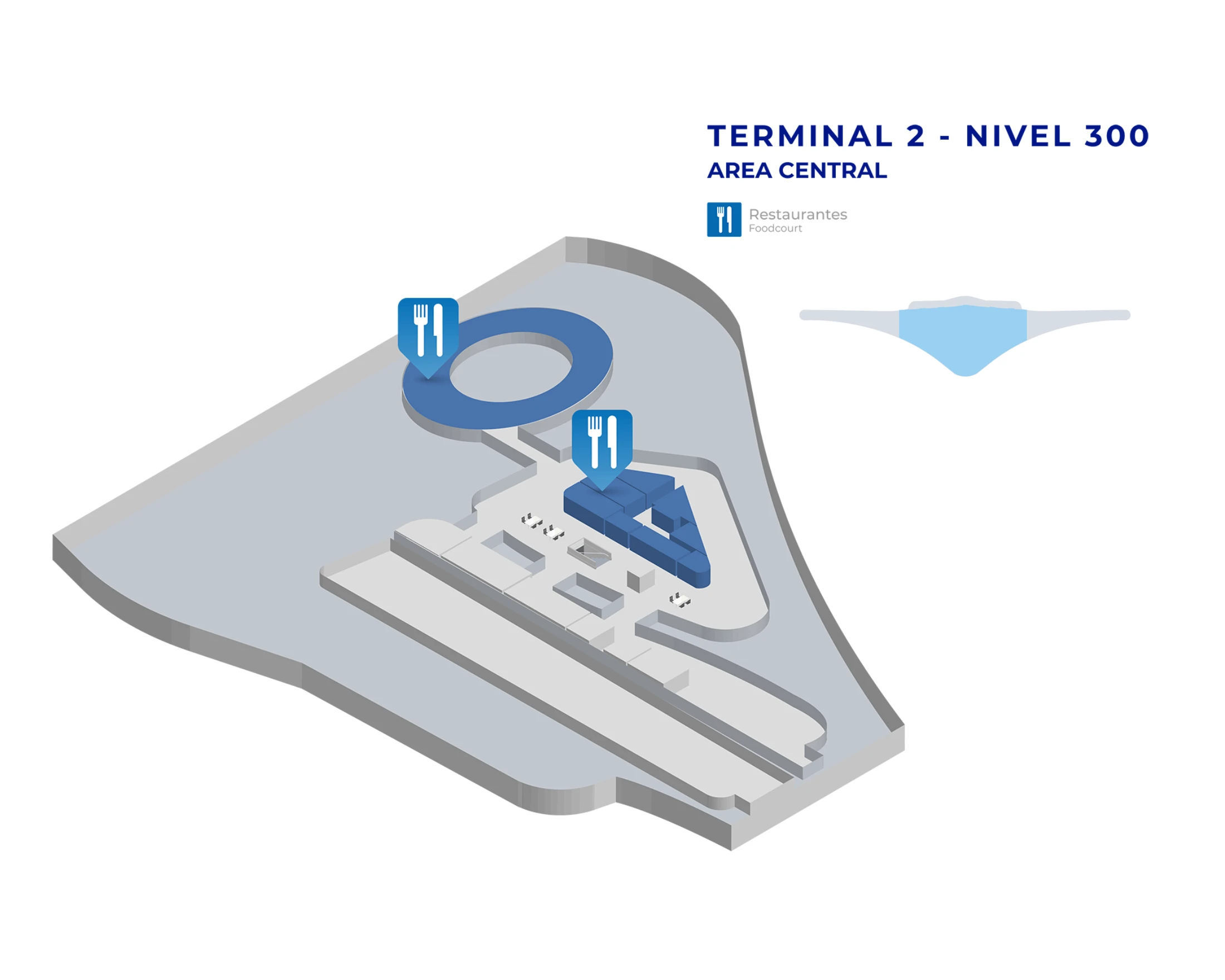 Tocumen International Airport Terminal 2 Nivel 300 Map 2026