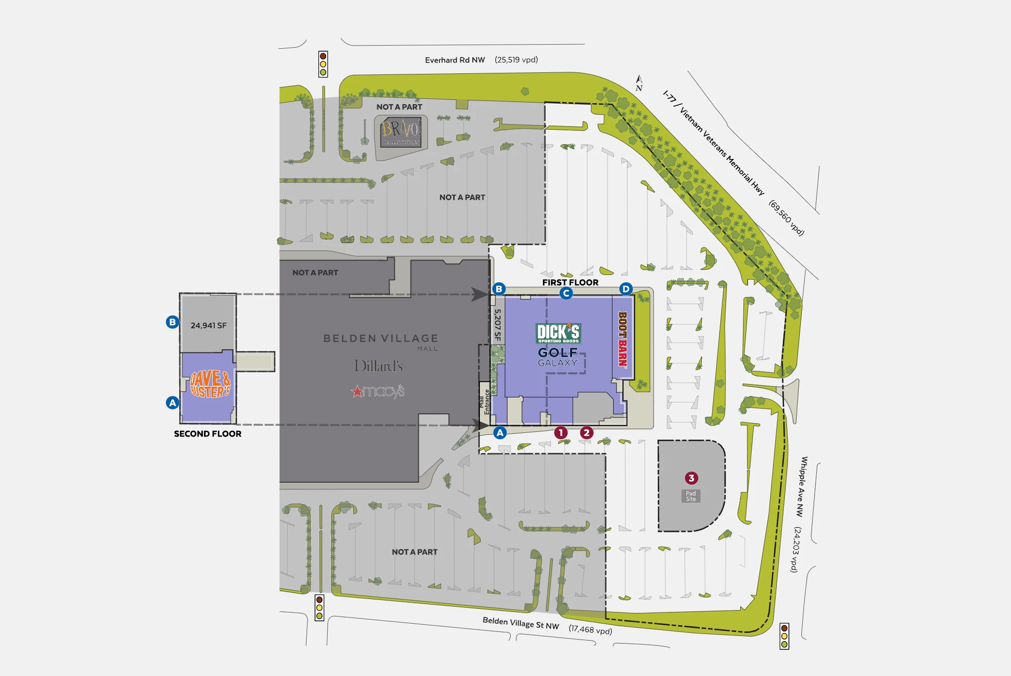 Belden Village Mall Map 2024