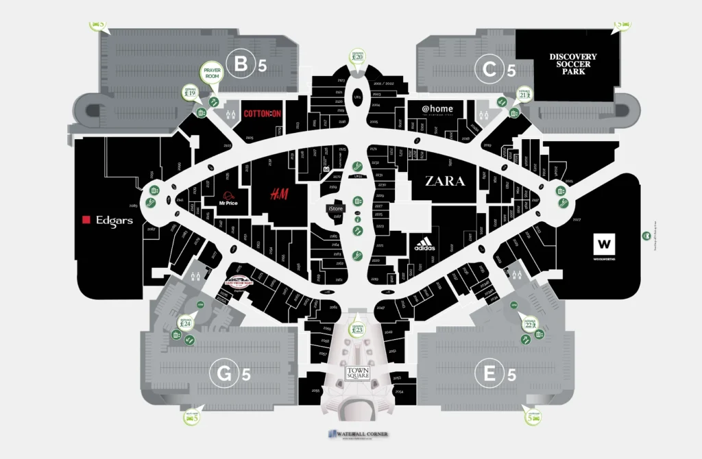 Mall Of Africa Map All Maps