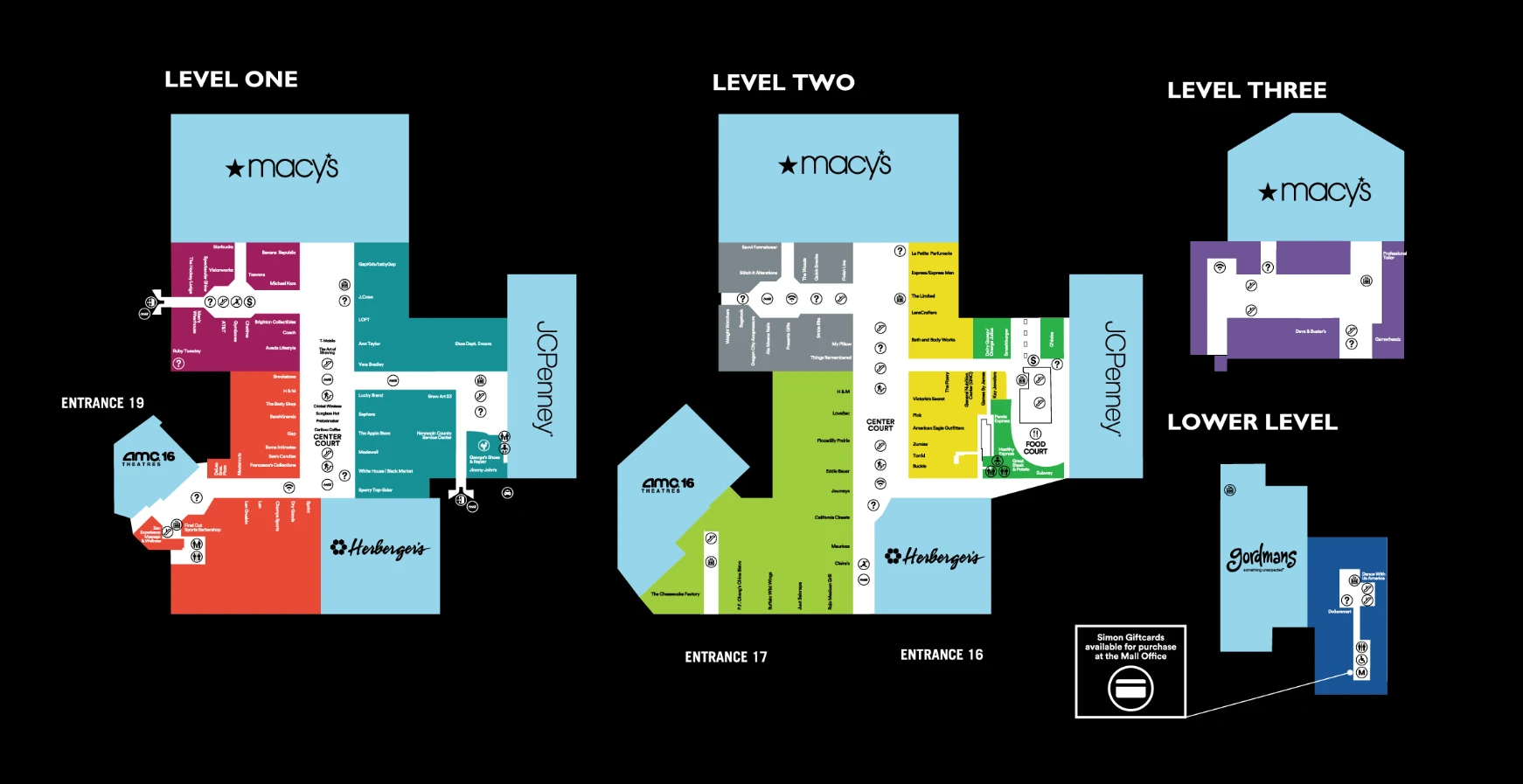 Southdale Center Mall Map 2024