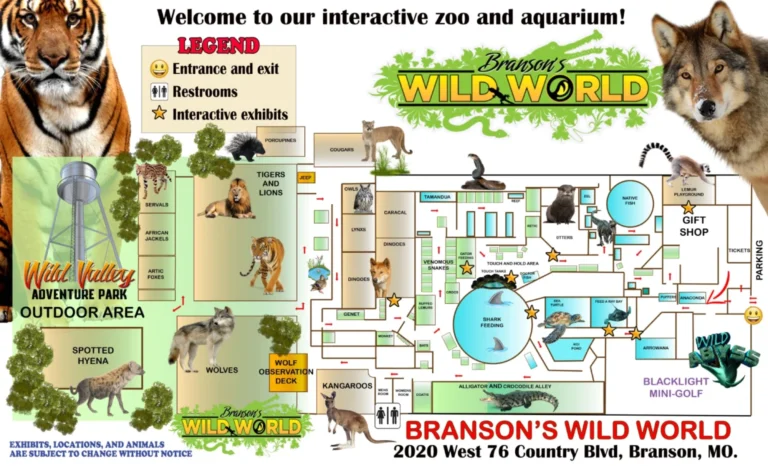 Branson’s Wild World Map 2024