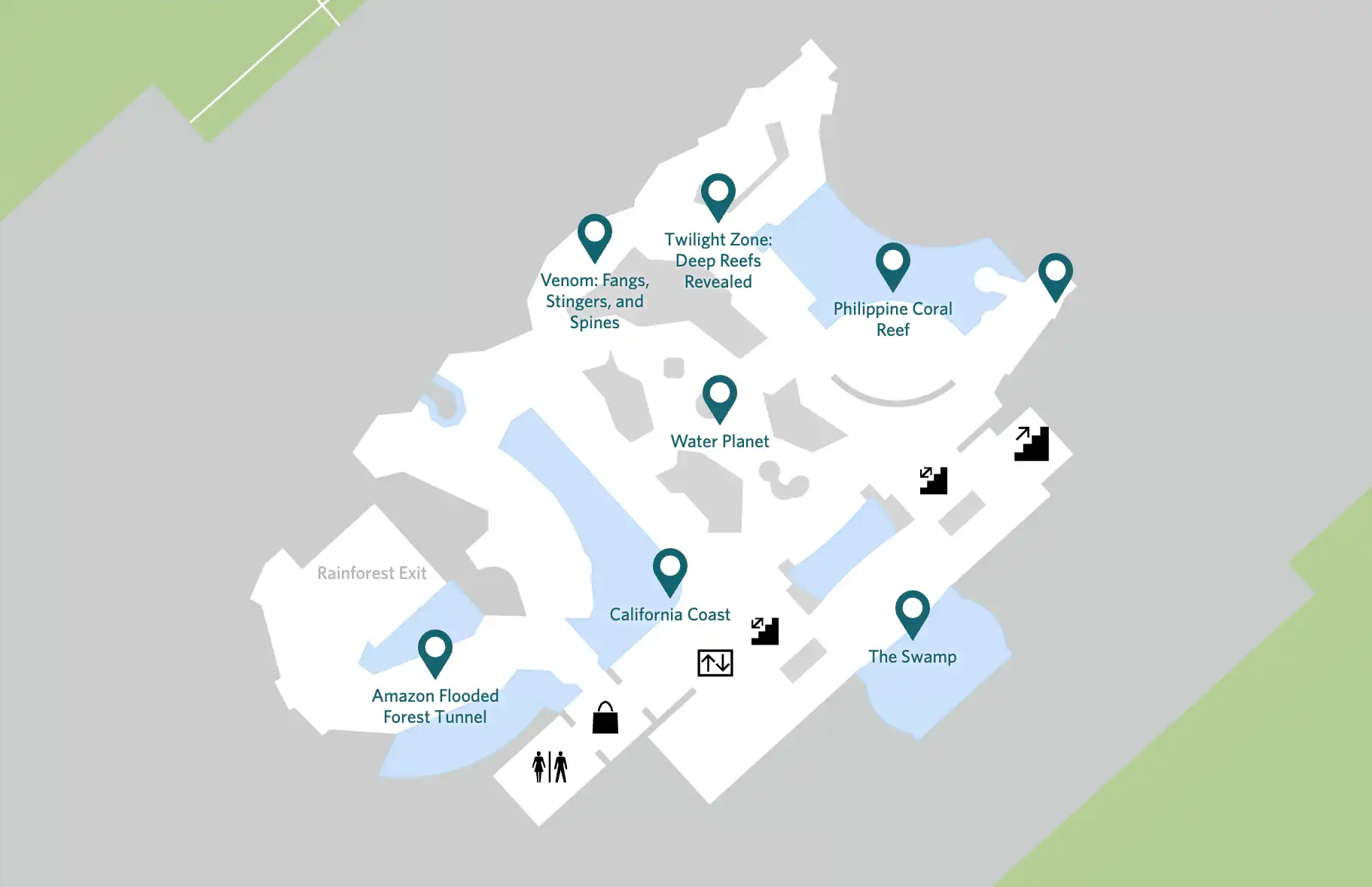 California Academy of Sciences Map 2025 1