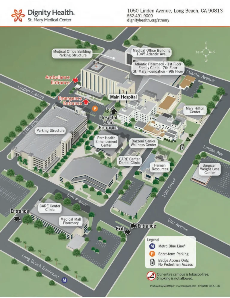 Memorial Medical Center Modesto Hospital Map 2024 All Maps
