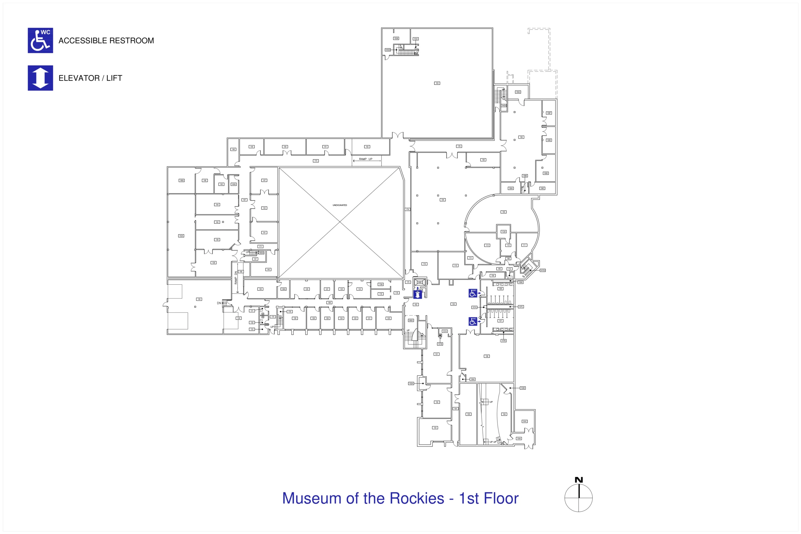 Museum of the Rockies Map 2025-1