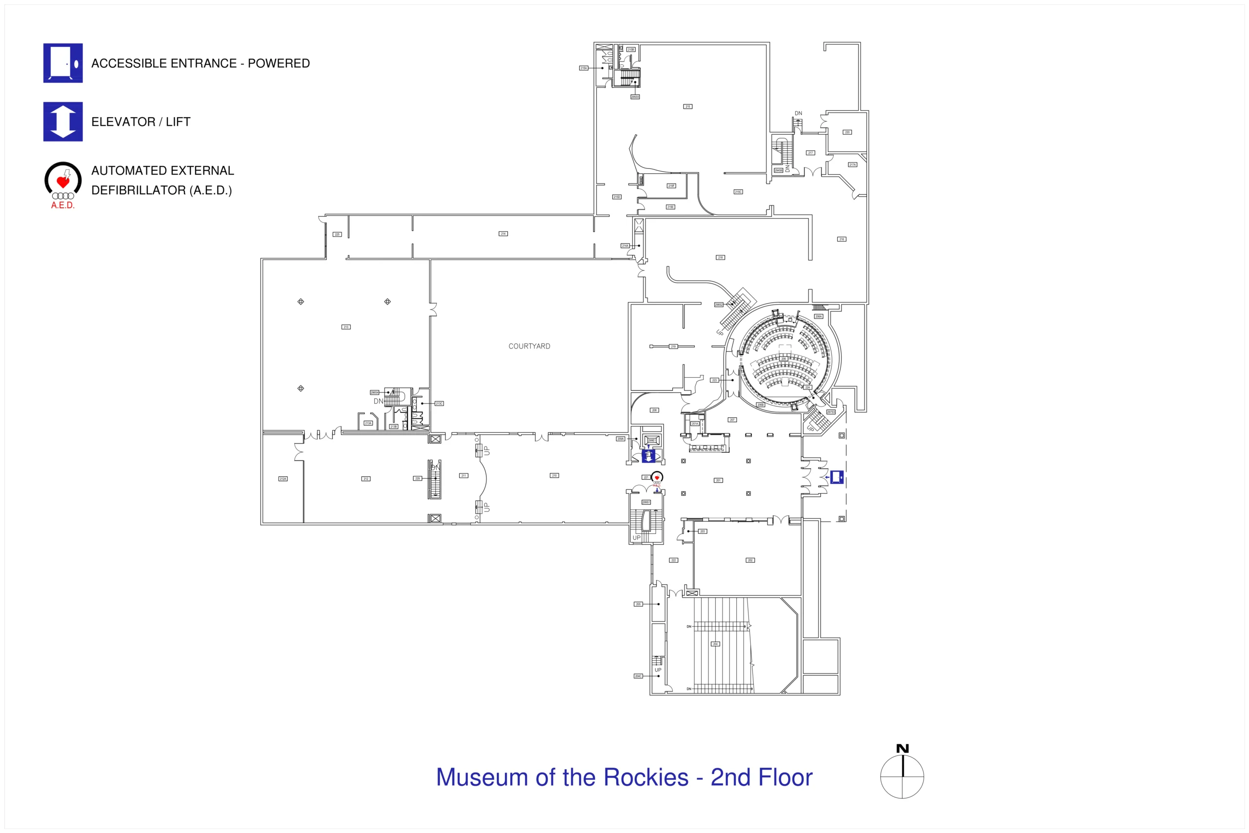 Museum of the Rockies Map 2025-2