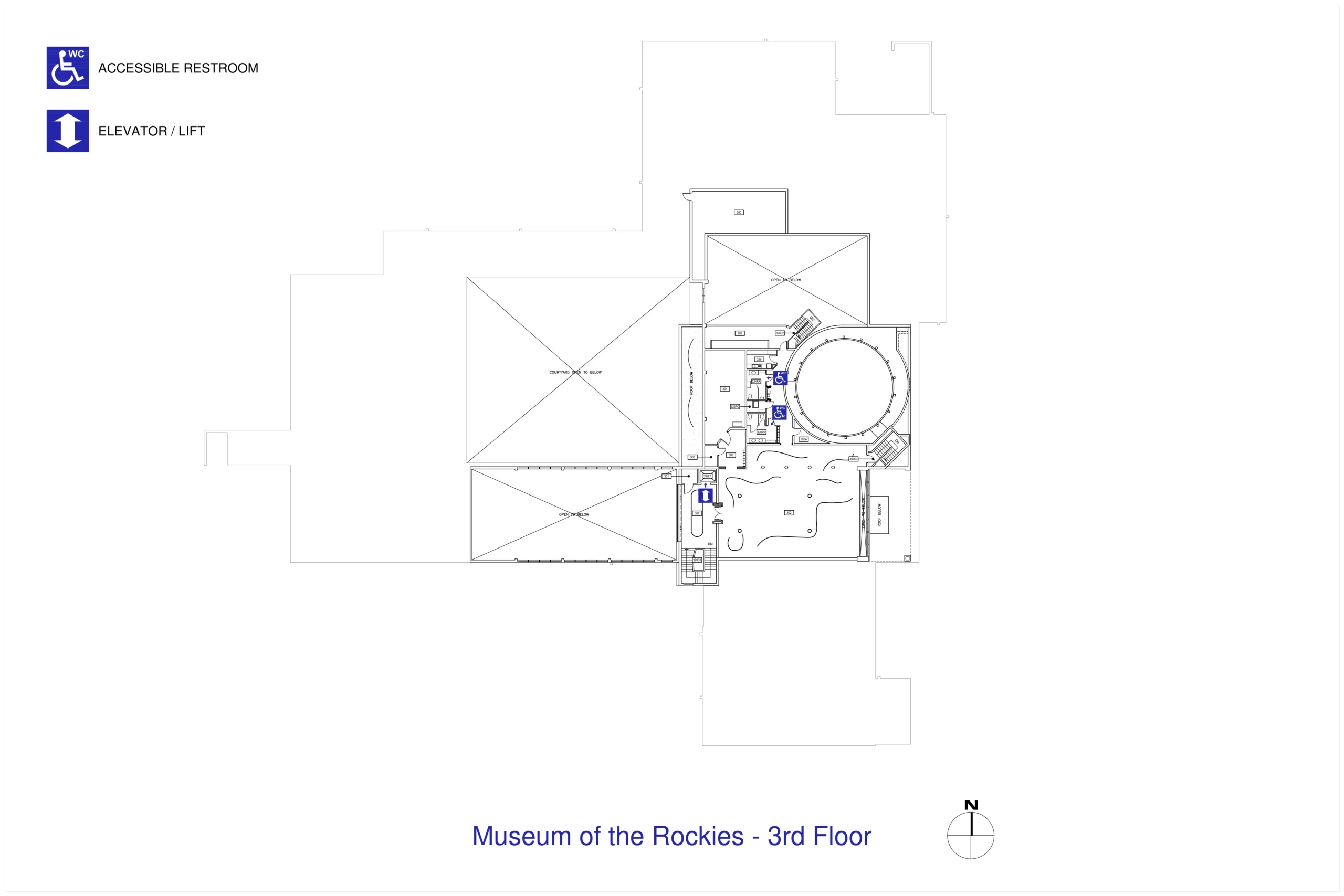 Museum of the Rockies Map 2025-3