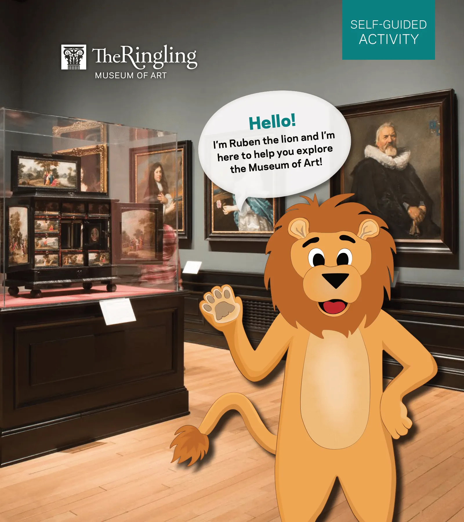 The John and Mable Ringling Museum of Art Family Guide Map 2023-1