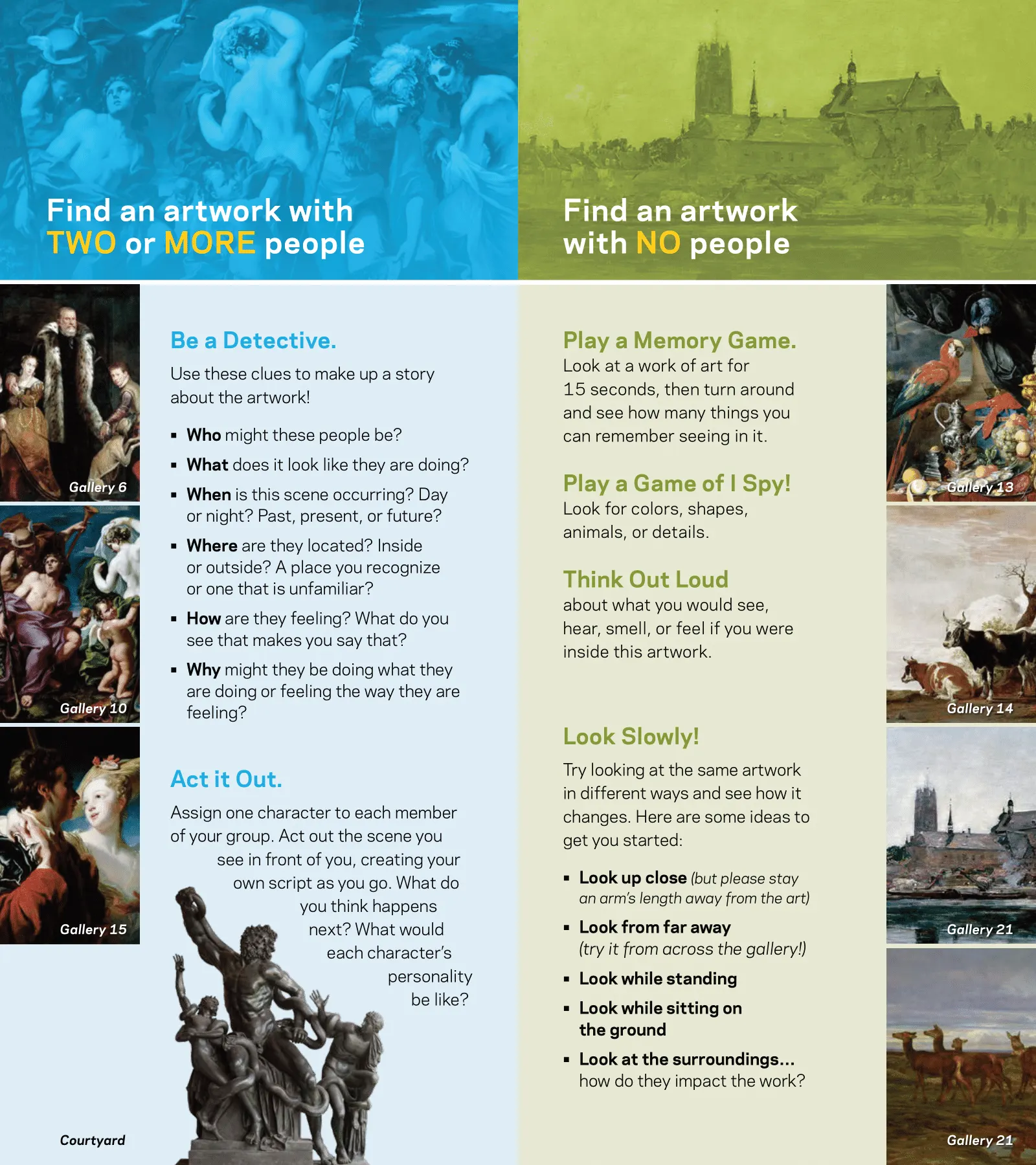 The John and Mable Ringling Museum of Art Family Guide Map 2023-3