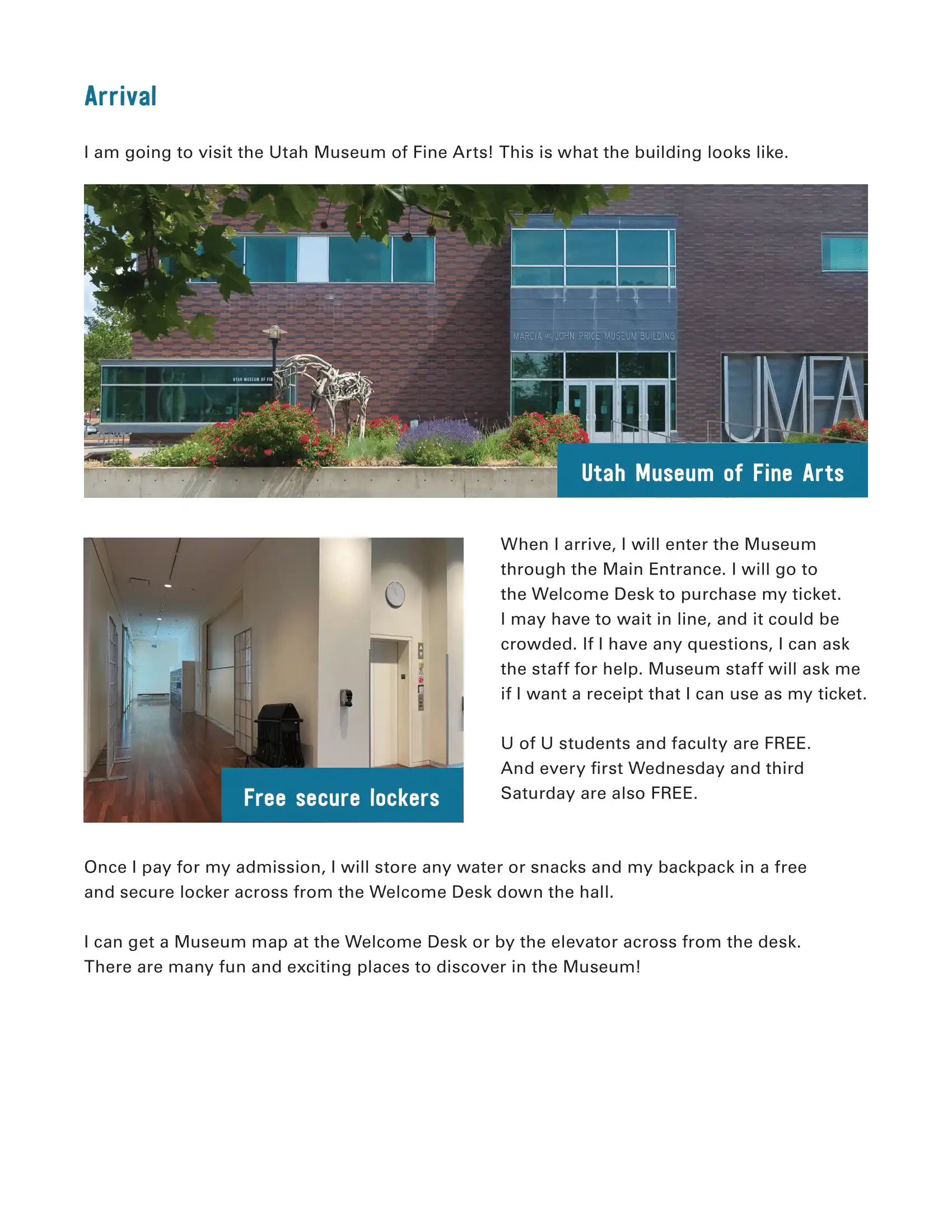 Utah Museum of Fine Arts Guide Map 2024 1-02