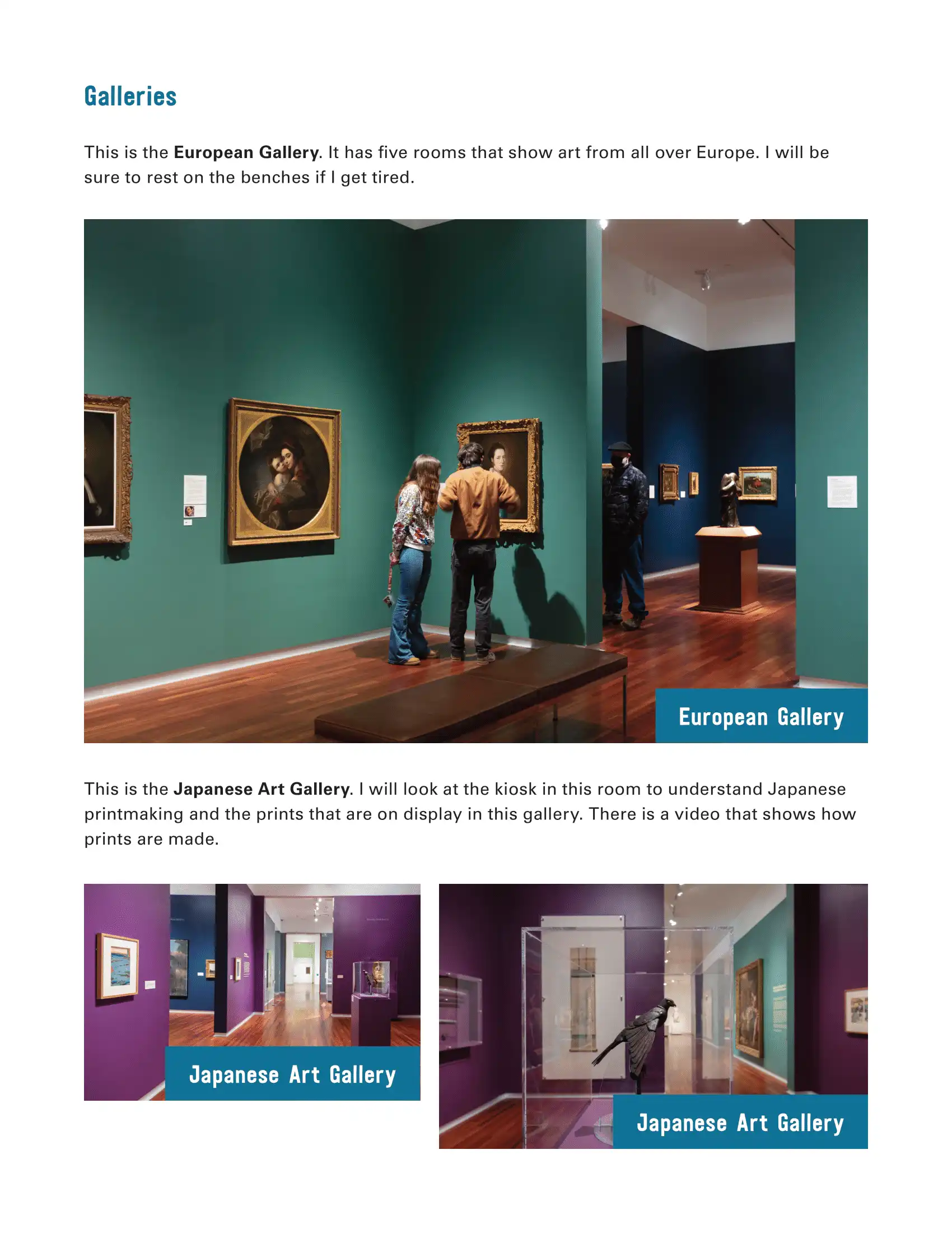 Utah Museum of Fine Arts Guide Map 2024 1-09