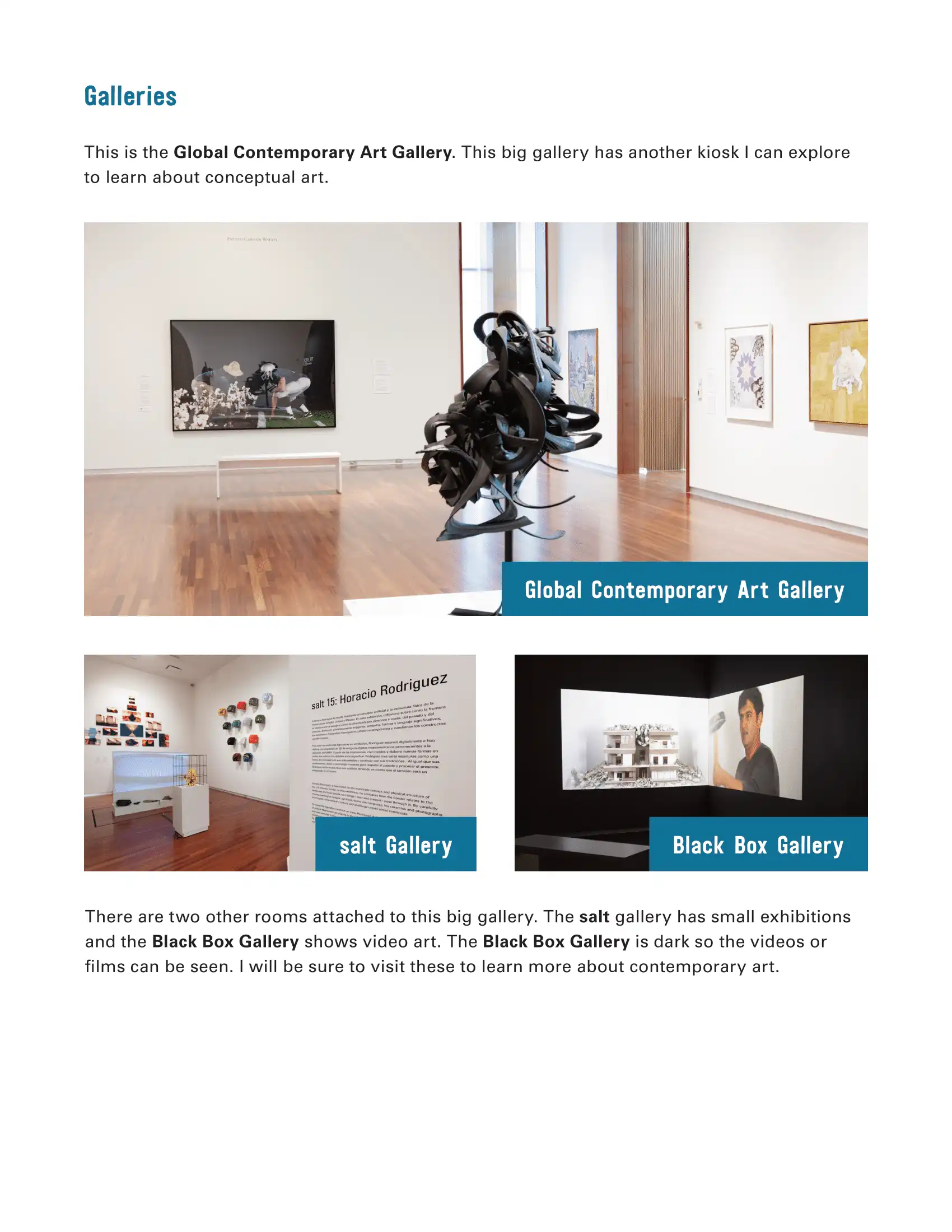 Utah Museum of Fine Arts Guide Map 2024 1-11