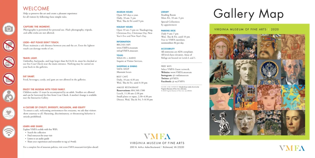 Virginia Museum of Fine Arts Map 2020 -1