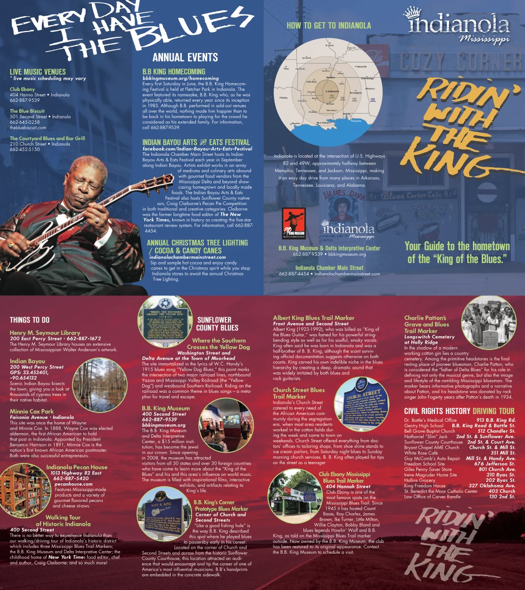 BB. King Museum Map 2021 1