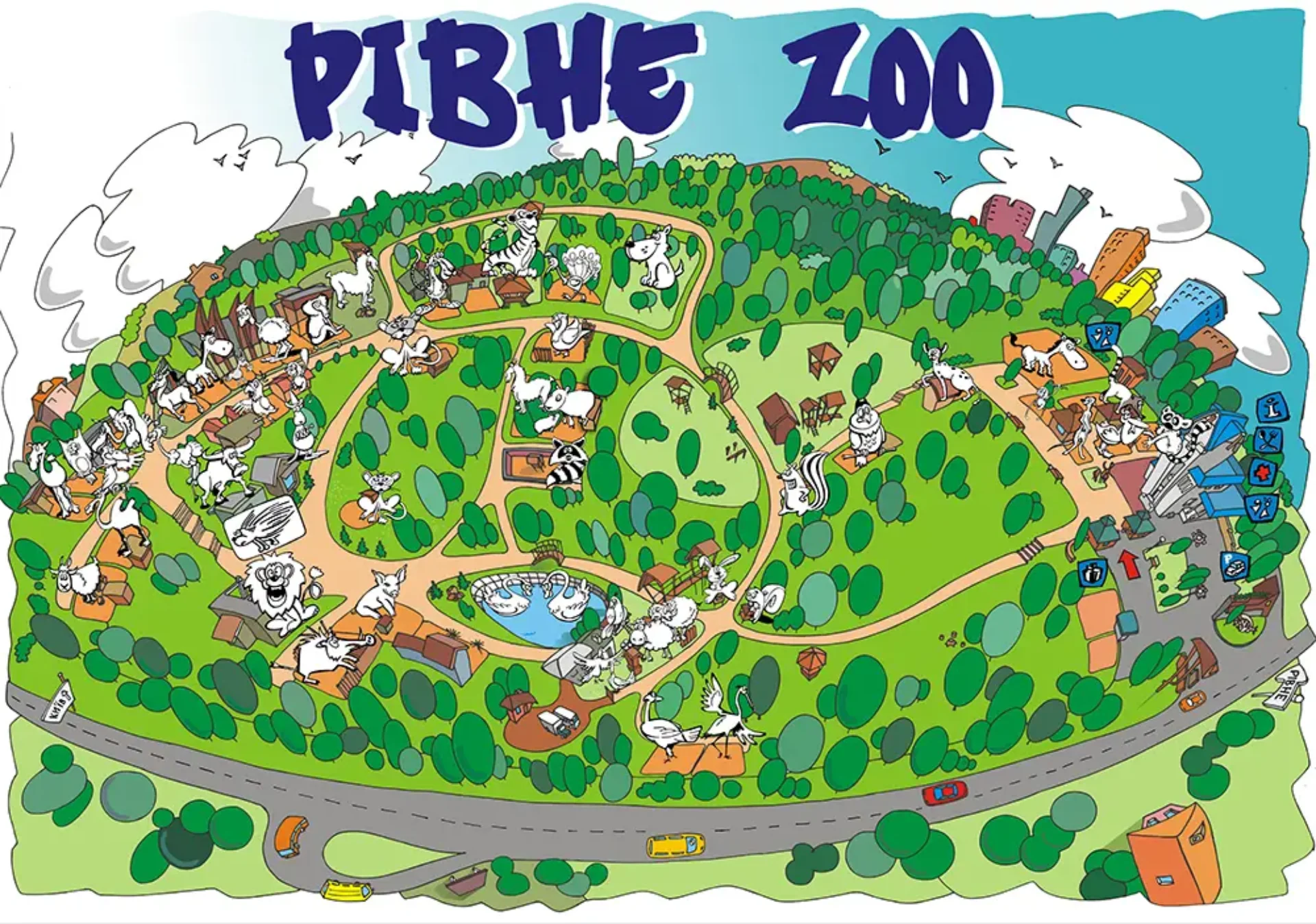 Rivne-Zoo-Map-2020