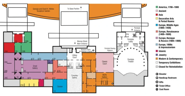 Toledo Museum Of Art Map 2024