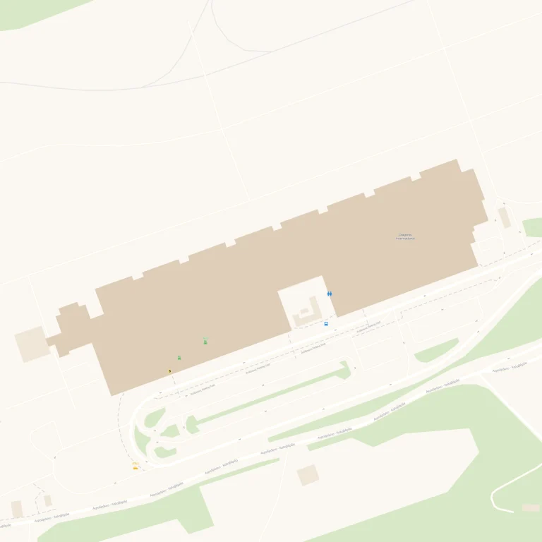 Diagoras Airport Terminal Overview Map 2025