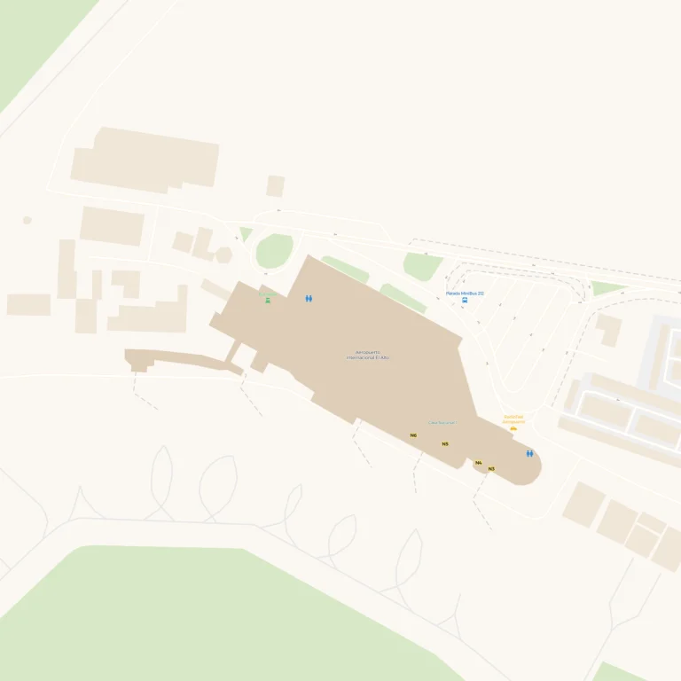 El Alto International Airport Terminal Map 2025