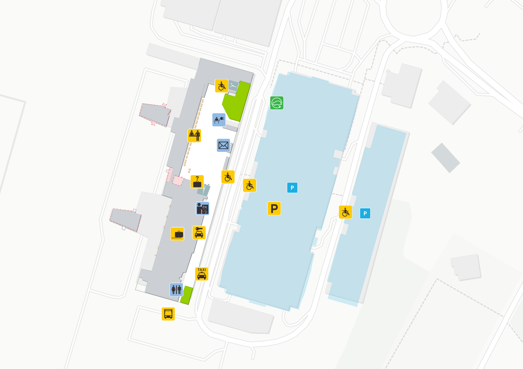 Girona Costa Brava Airport Terminal Map 2025