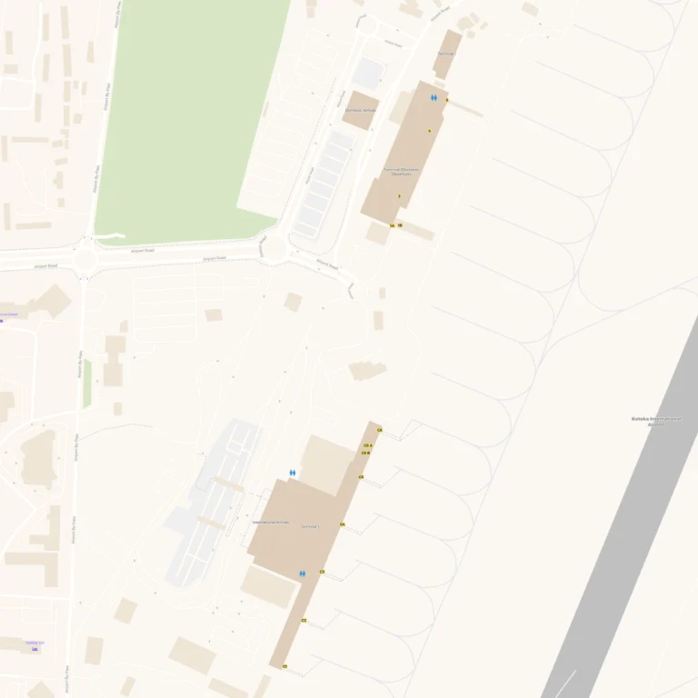Kotoka International Airport Terminal Map 2025