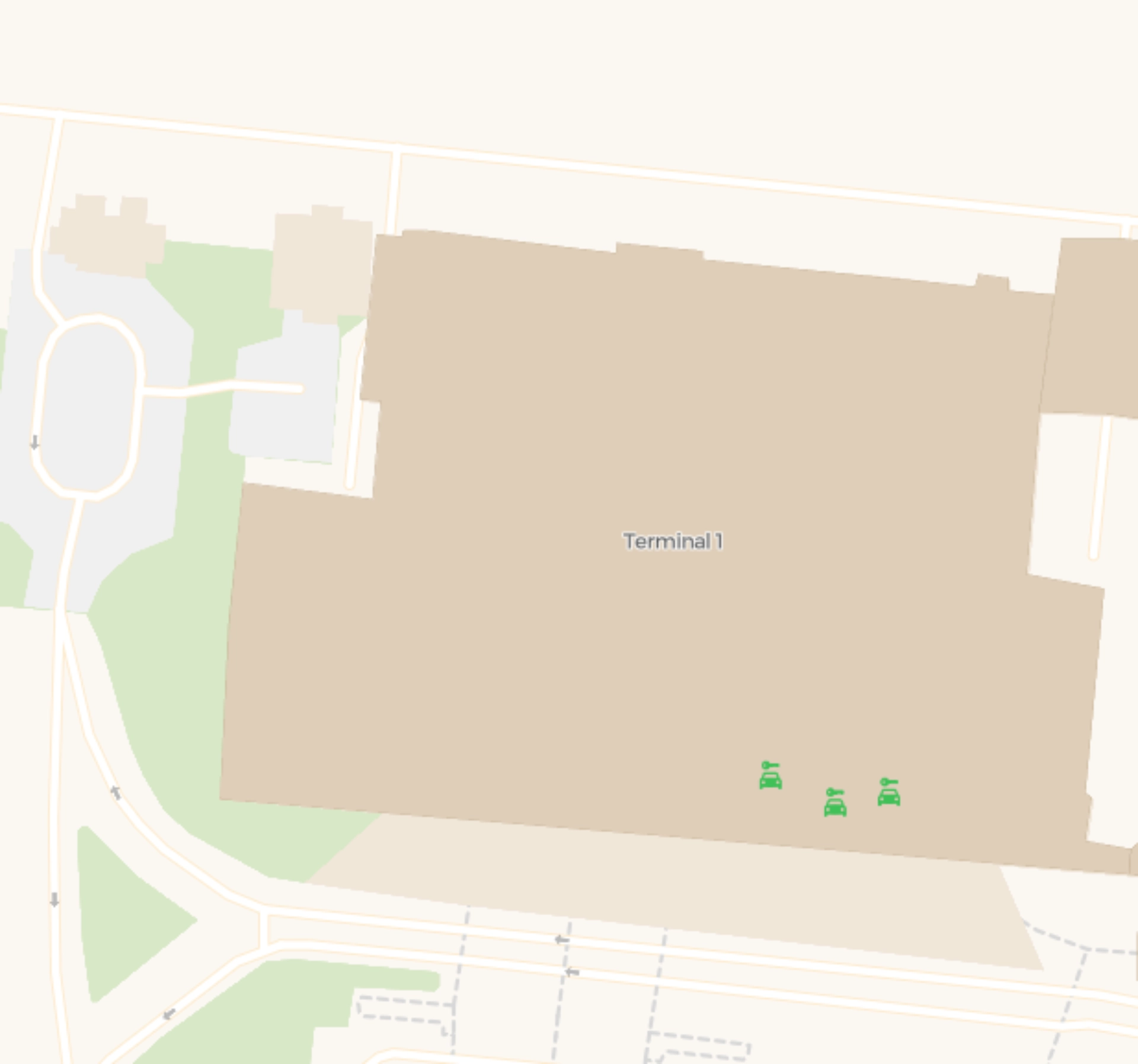 Menara Airport Terminal 1 Map 2025