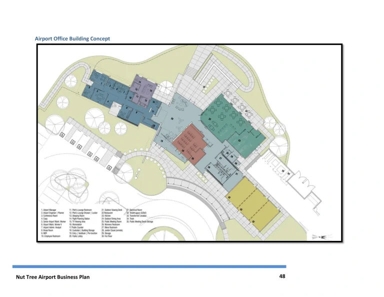Nut Tree Airport Terminal Map