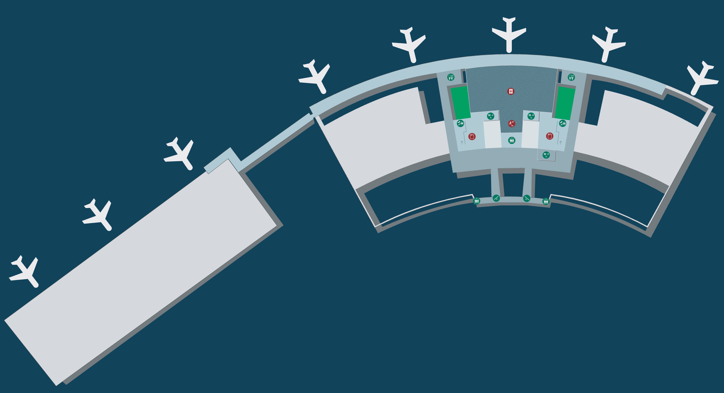 Sir Seewoosagur Ramgoolam International Airport Terminal Level 2 Map 2025