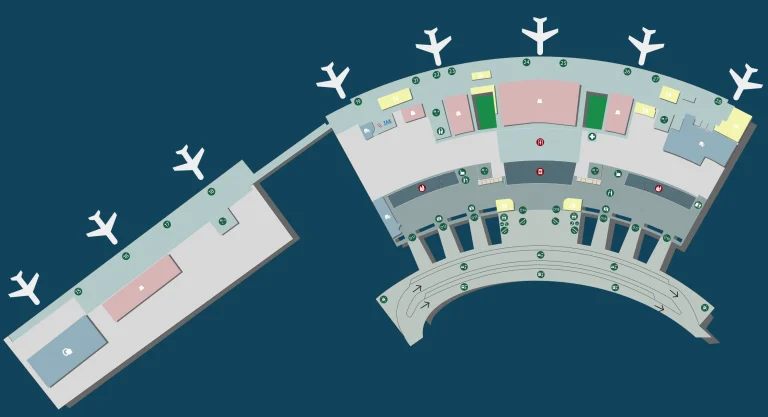 Sir Seewoosagur Ramgoolam International Airport Terminal Map 2025