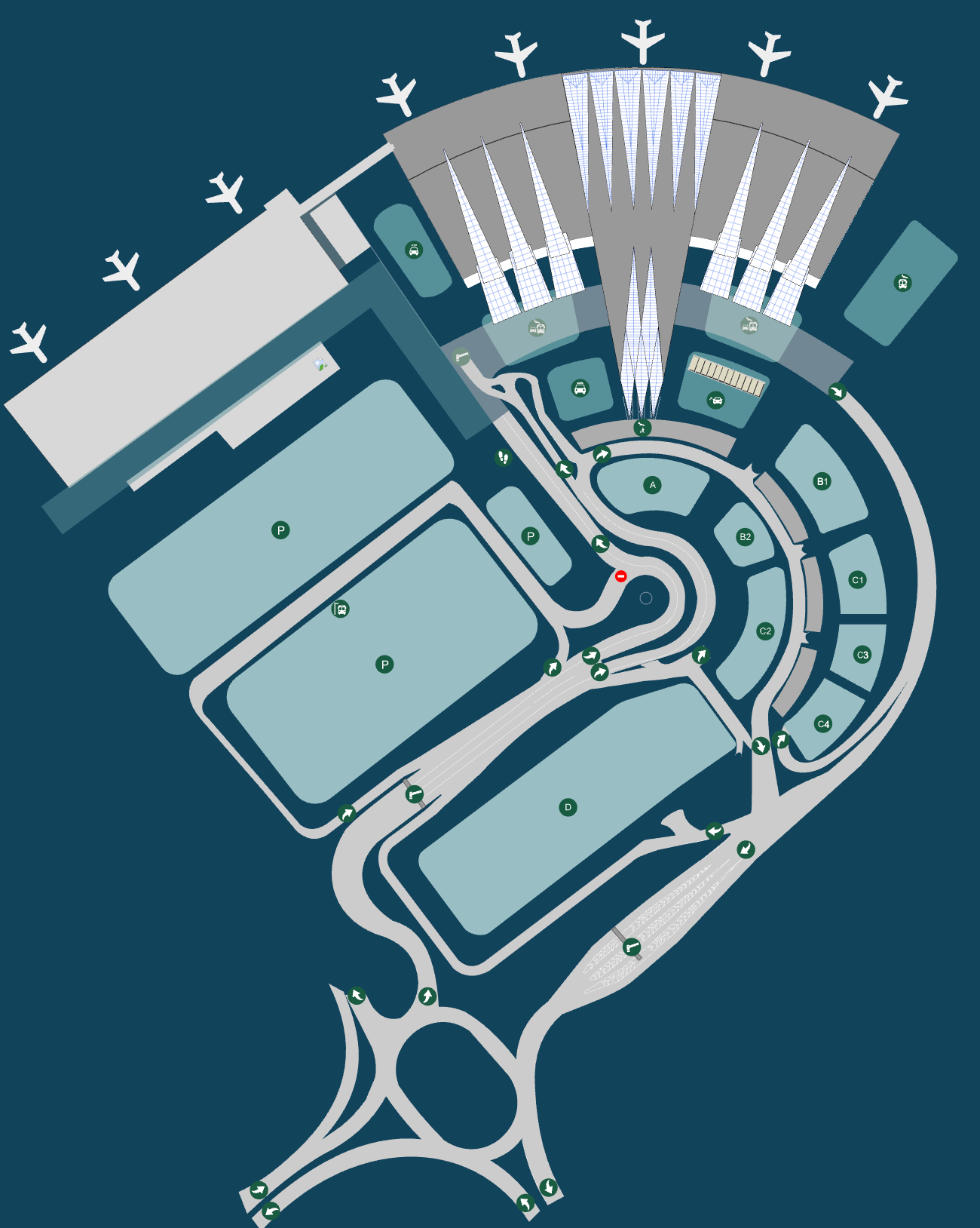 Sir Seewoosagur Ramgoolam International Airport Terminal Parking Map 2025