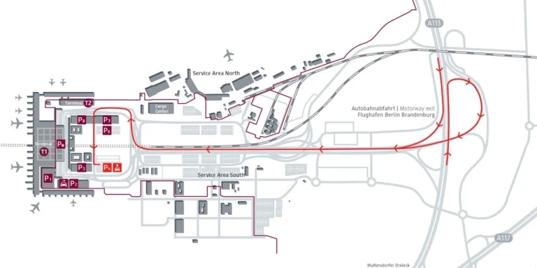 Berlin Brandenburg Airport Car Sharing Route Map 2025