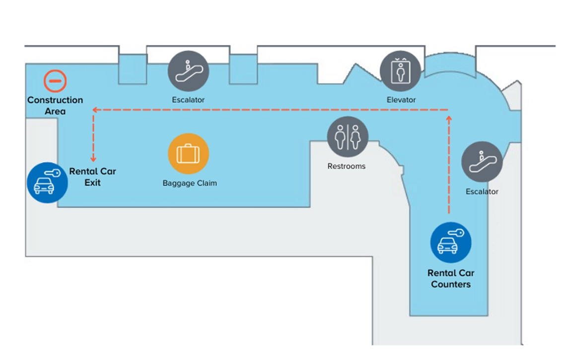 Table of Contents Boise Air Terminal Gowen Field Rental Car Map 2025-2024
Boise Air Terminal Gowen Field Ground Transportation Map